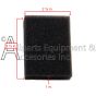 The measurements of the M12179 air filter.