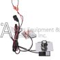 Temperature sensor and speed controller on the AUB-M blower