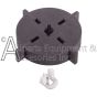 Front of PP204 1/2 inch rotor kit with blades inserted 