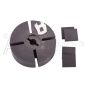 PP205 5/8 Rotor kit with blades and nylon insert