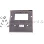 Empire fireplace wall plate