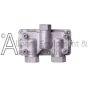 Gas flow direction on the RV83FI.4.9 gas regulator