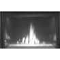 SCORPIOCD40DEP fireplace shown in operation.