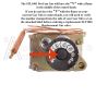 STL1001 Gas Control Valve Knob verification 