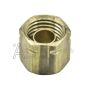 x61ca-3 3/16 compression fitting brass front view