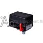 Red on/off switch on the side of a Z-CAC-1383 air compressor pressure switch