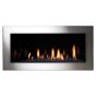 The ZRB46LP Kingsman fireplace, shown in operation.