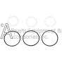 3 O-rings and 3 anti-extrusion rings included in the ZX.2067 kit.