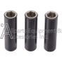 Three black pistons for general pressure washer pumps