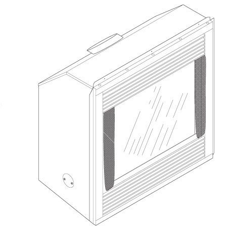 VEXAR DIRECT VENT FIREPLACE BY STYLE CREST
