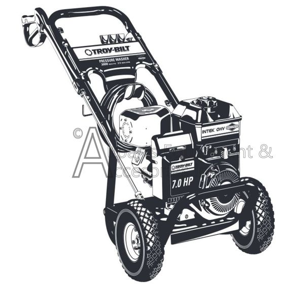 020242-0 troy-bilt 3000 psi high pressure washer