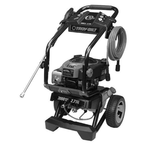 020416 3000psi troy-bilt pressure washer