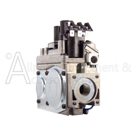 The outlet port and back side of the 37D0118 propane gas alve.