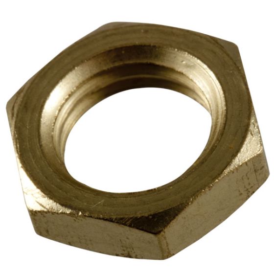 Thermocouple Jam Nut-Thin Brass