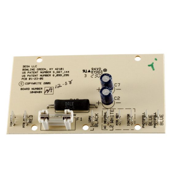 Printed Circuit Board for HSI Ignition Control DESA LLC