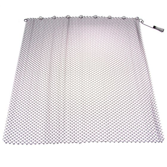 SCREEN ASSEMBLY WITH ROD AND CLIP "LEFT SIDE" 21.34 TALL X 21 WIDE