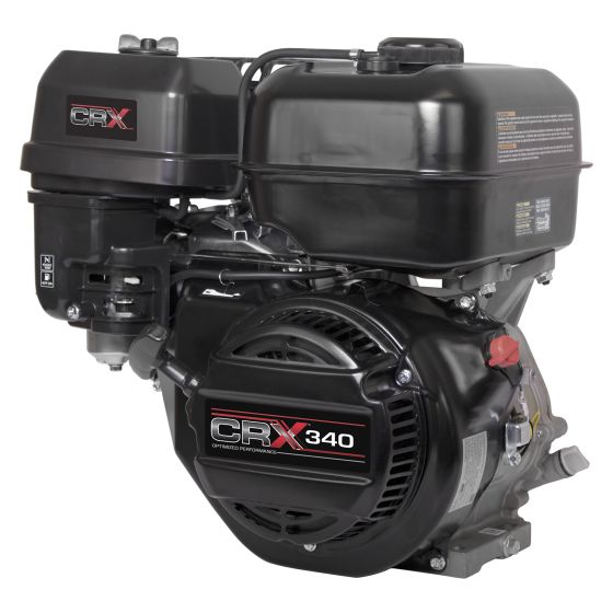 The CRX240 110121 engine with a black recoil starter housing.
