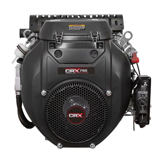 The CRX750 110139 V-Twin engine.