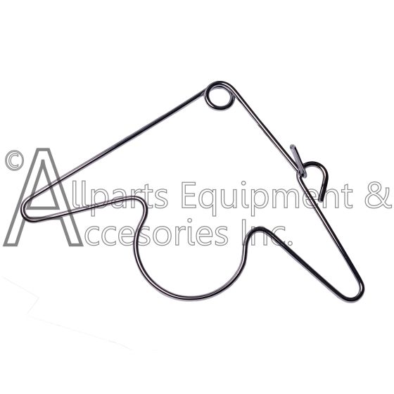 14585P chrome plate tube hanger for heater