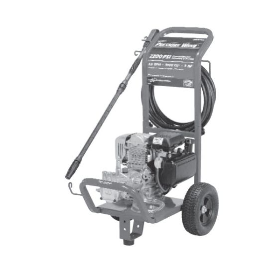 PRESSURE WASHER 2200 PSI 2.5 GPM
