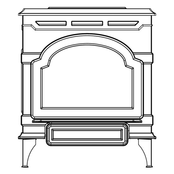 DutchWest Direct Vent Natural Gas Heater from Vermont Castings.