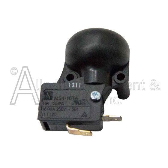 Front view of switch