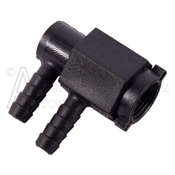 Isometric view of 27790 nozzle adapter