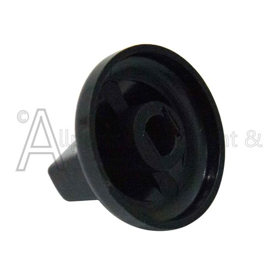 Back view of knob
