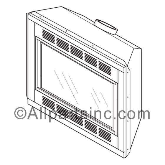 Tudor Direct Vent Fireplace