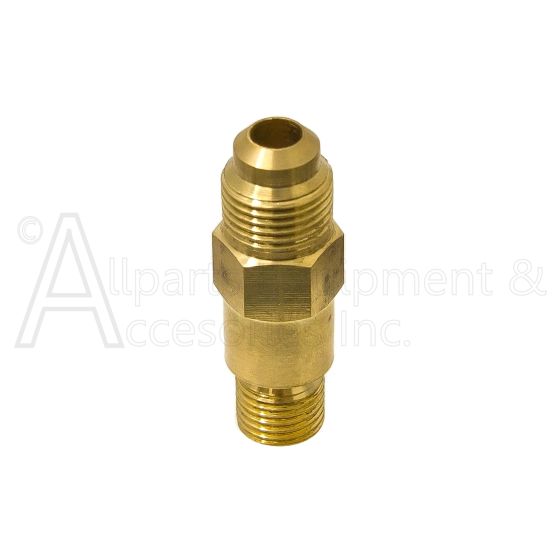 FITTING, BRASS, CONNECTOR, 5/8-18