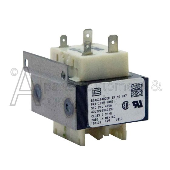 Front view of transformer