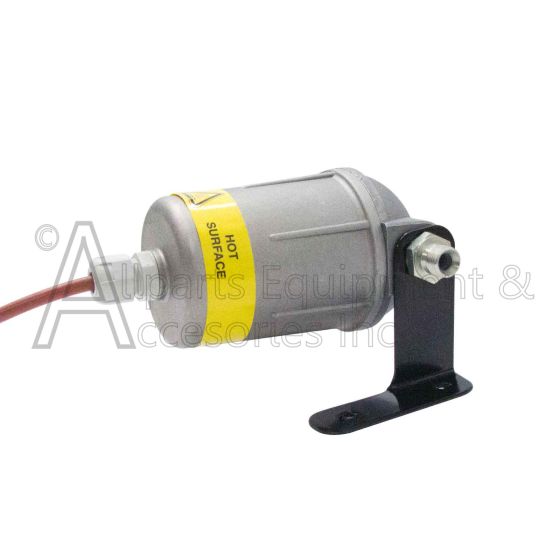 Back side view of filter