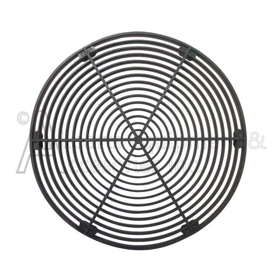 Front view of fan guard