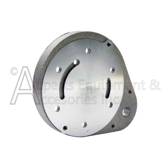 Front side view of pump cover