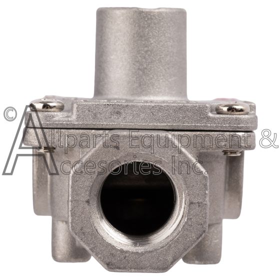 The inlet valve on the 70356 pressure regulator valve.