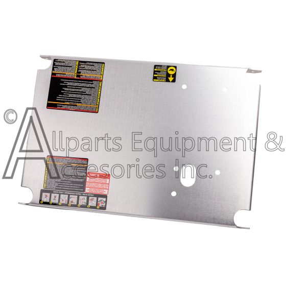 7109040 pressure washer base plate with labels