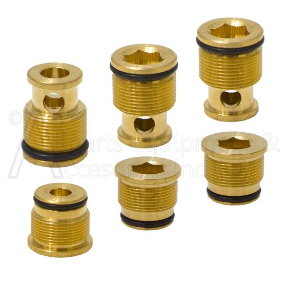 VALVE CAP REPLACEMENT KIT SET OF 6