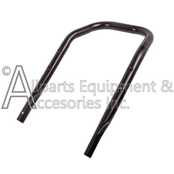 7114065BK1 black steel vertical handle tube