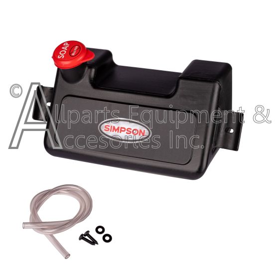 7116681 is a cradle style soap tank kit for a Simpson pressure washer.