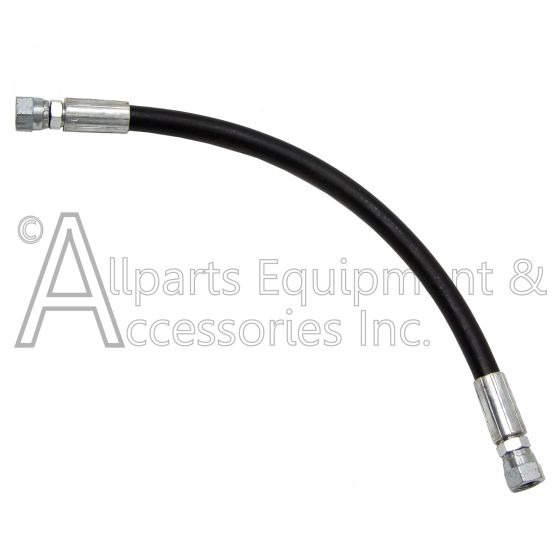 72-023-0260 Rubber fuel line hose with crimped swivel ends