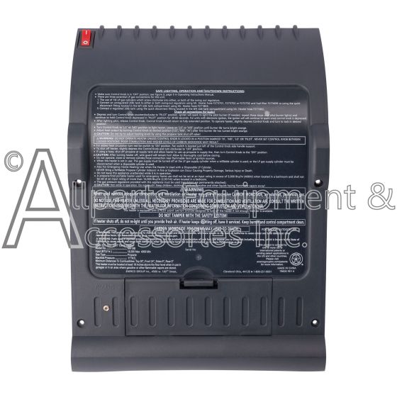 78404 back cover for a big buddy heater