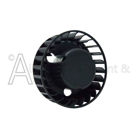 Front view of fan