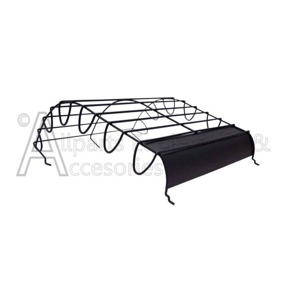 Top side view of wire guard