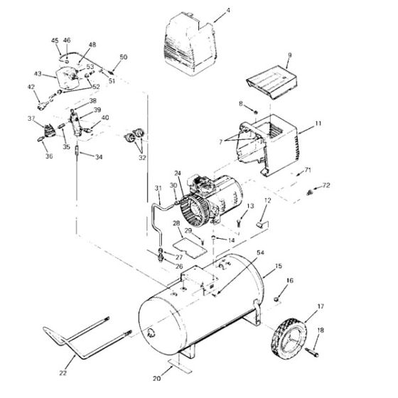 DeVilbiss Oil-Free 2.5HP Air Compressor