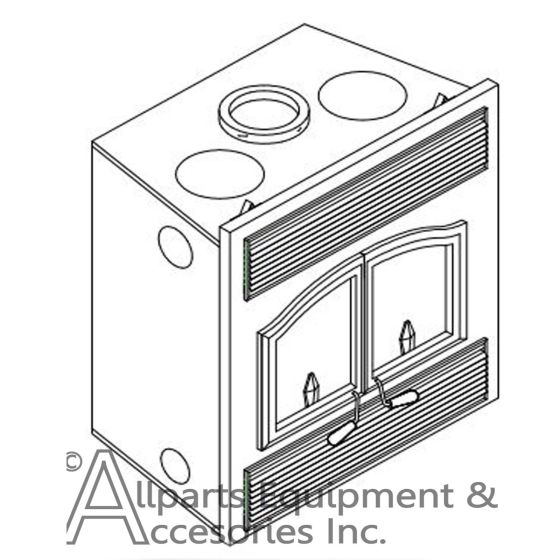 BIS ULTRA WOOD BURNING FIREPLACE