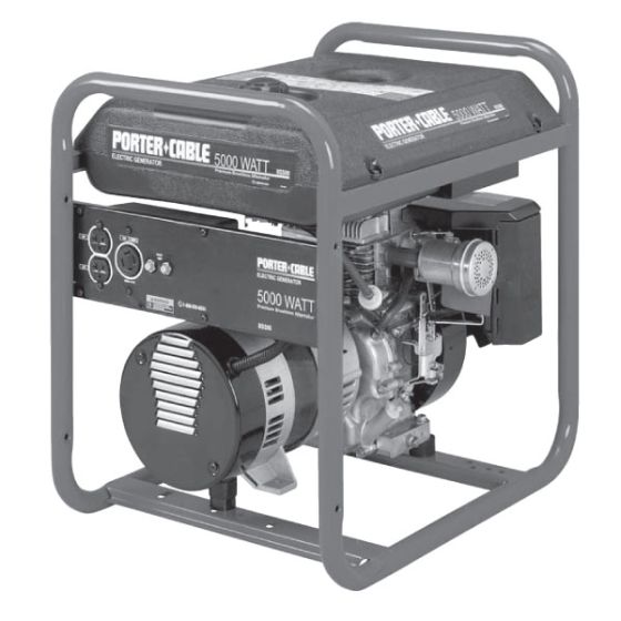5000 watt portable generator
