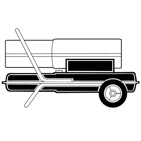 PORTABLE FORCED AIR HEATER