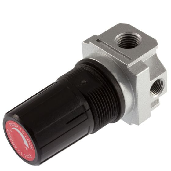 Regulator 4 Port Directional 1/4 MPT with 1/8 Gauge Ports