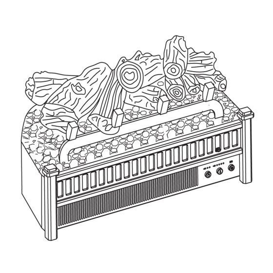 COMFORT GLOW ELECTRIC LOG HEATER