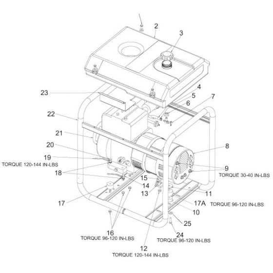 4000W 8HP Generator